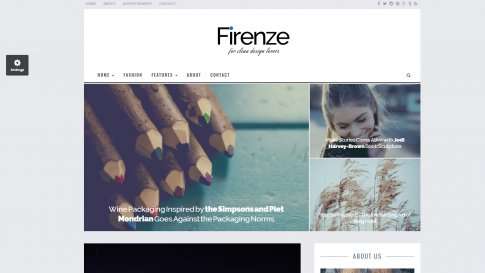 Шаблон дизайна блога "Firenze" - фото к элементу №13 от 01.01.2019