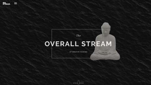 Шаблон дизайна блога "BigStream" - фото к элементу №2 от 01.01.2019