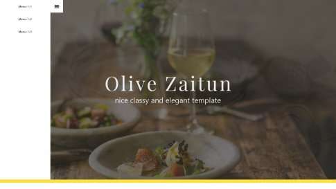 Шаблон дизайна портфолио "Olive Zaitun" - фото к элементу №2 от 01.01.2019