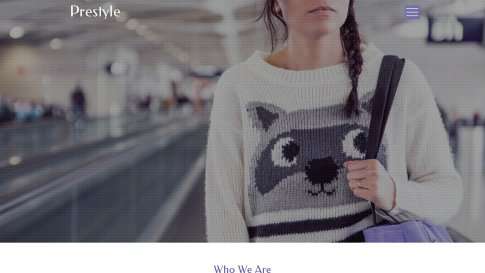 Шаблон дизайна портфолио "Prestyle" - фото к элементу №3 от 01.01.2019