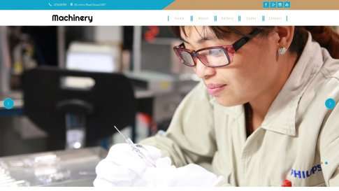 Шаблон дизайна портфолио "Machinery" - фото к элементу №15 от 01.01.2019