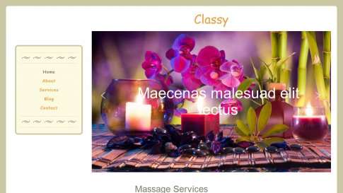 Шаблон дизайна портфолио "Classy" - фото к элементу №18 от 01.01.2019