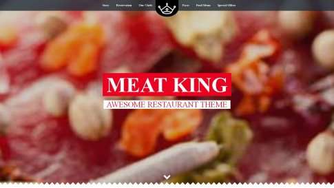 Шаблон дизайна лэндинга "MeatKing" - фото к элементу №16 от 01.01.2019