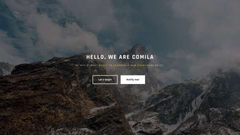 Шаблон дизайна лэндинга "Comila" - фото к элементу №20 от 01.01.2019