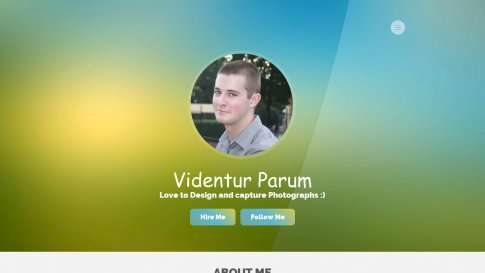 Шаблон дизайна портфолио "Portio" - фото к элементу №1 от 01.01.2019