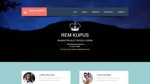 Шаблон дизайна портфолио "Rem Kupus" - фото к элементу №14 от 01.01.2019